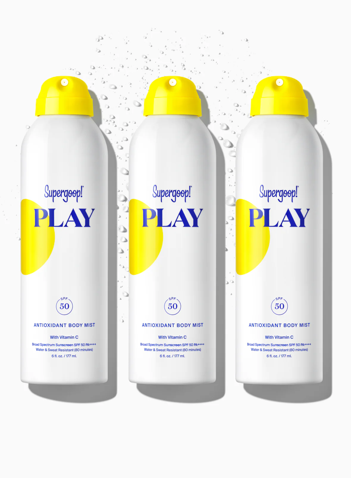 PLAY Antioxidant Body Mist SPF 50 with Vitamin C - 3 pack 1 PLAY Antioxidant Body Mist SPF 50 with Vitamin C - 3 pack