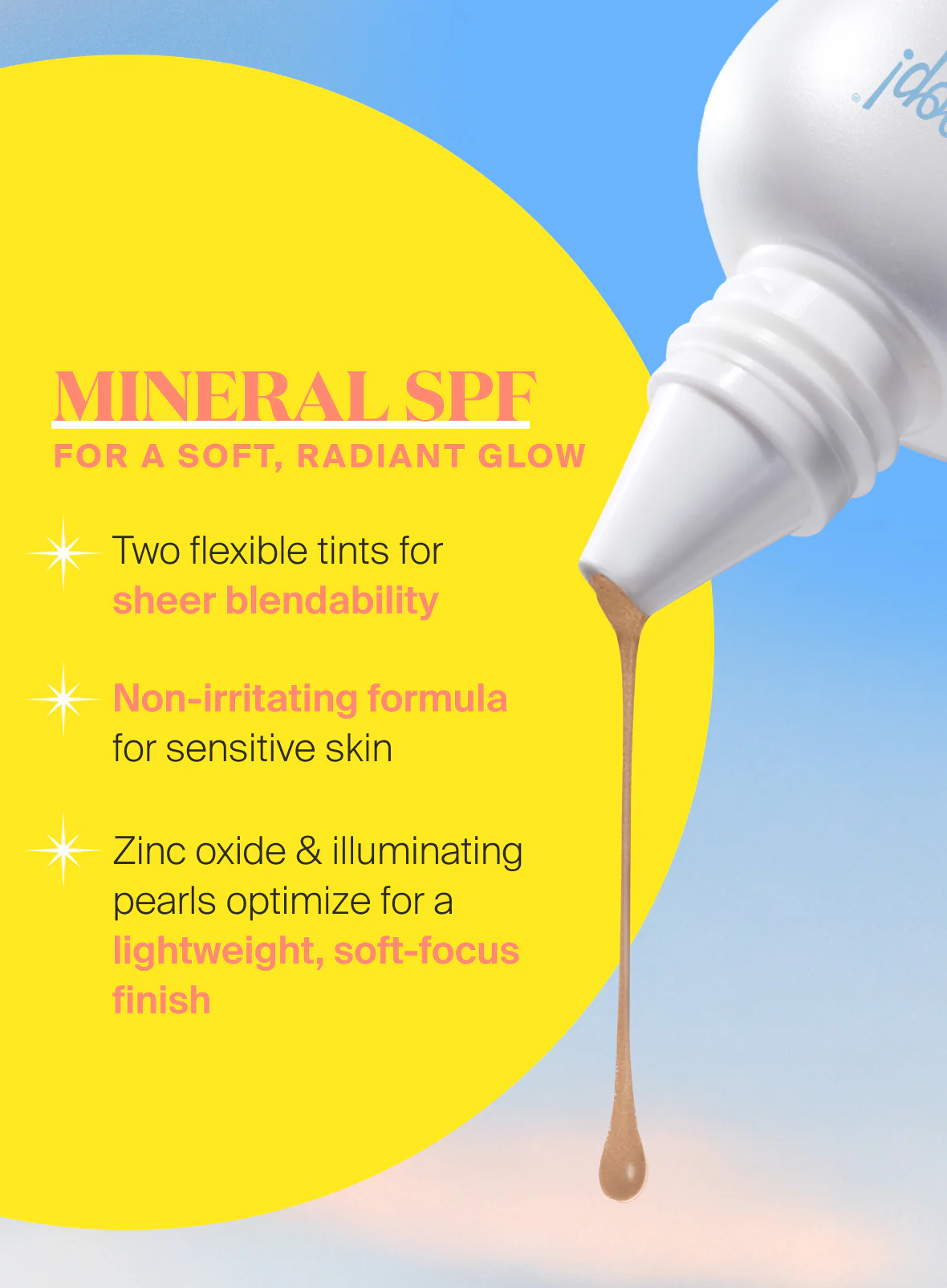 Mineral Glowscreen Soft-Radiance Drops SPF 40 6 Mineral Glowscreen Soft-Radiance Drops SPF 40