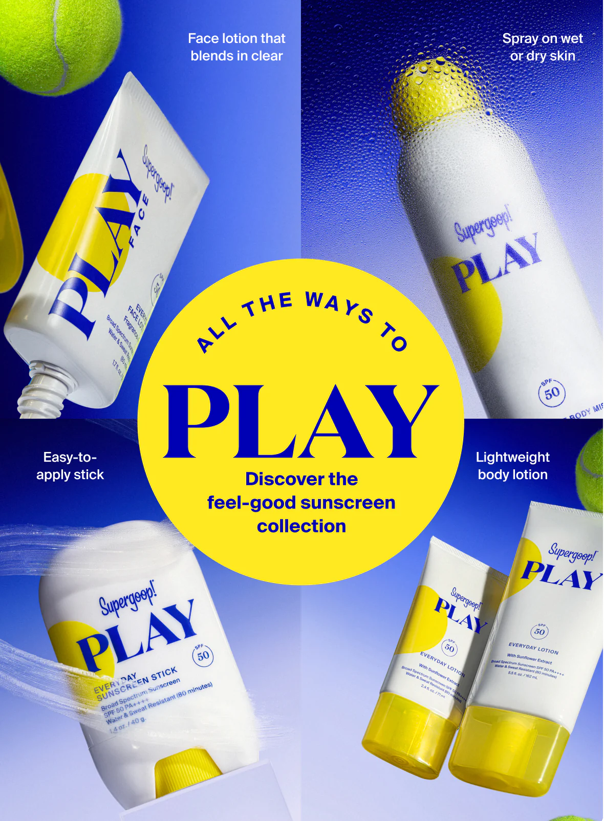 PLAY Poolside SPF Set 9 PLAY Poolside SPF Set